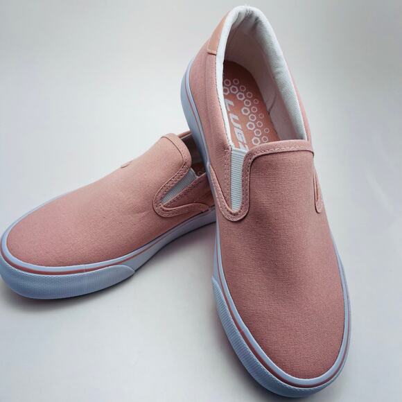 Lugz Bandit Slip-On Pink Canvas Slip-On Sneaker, Women's Size 8 EUR 39 - Picture 1 of 10